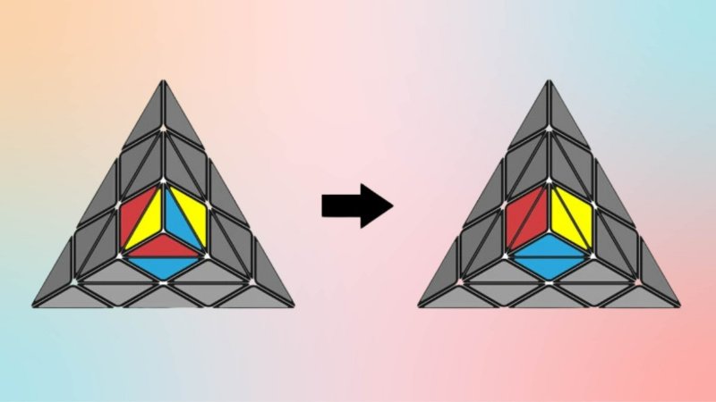 Các bước giải Rubik tam giác (Pyraminx)